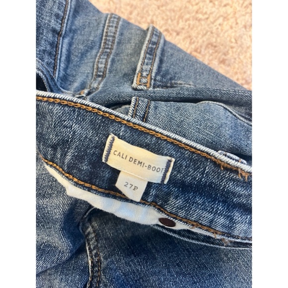 Madewell Cali Demi-Boot Cropped Jeans Size 27Petite - Picture 7 of 9